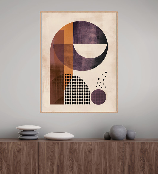 plakaty Geometria natury - Plakat, druk - Minimalizm, Boho, Loft #71