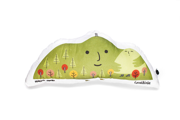 Poducha "Szczyty Polski - Czantoria" Fifi Studio