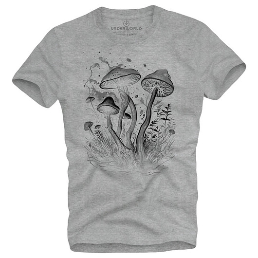 t-shirty męskie T-shirt męski UNDERWORLD Mushrooms