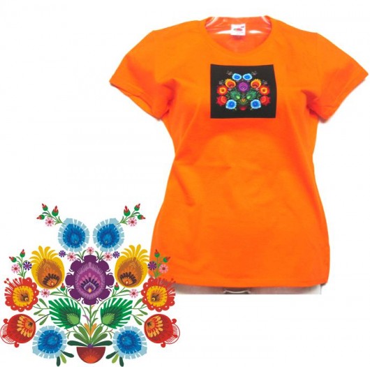 T-shirt folk, rozmiar M Gaul Designs
