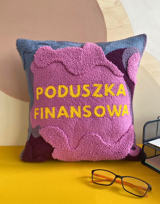 poduszki, poszewki - różne Poduszka z napisem na zamówienie