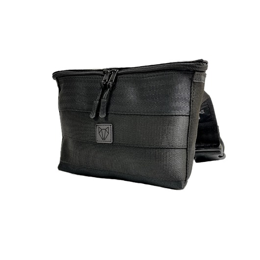 torby i nerki męskie Nerka z pasów samochodowych Mulholland Dr czarna