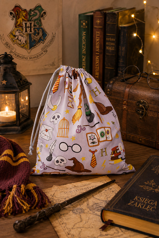 torebki, worki i plecaki dziecięce Worek na buty worek na kapcie worek do szkoły szkolny worek harry potter magia