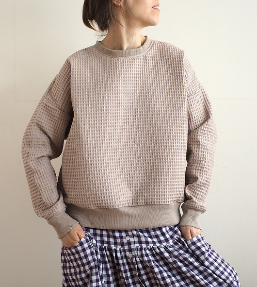 bluza bez kaptura damska Bluza Wafel "FullMoon_02"