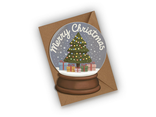 kartki świąteczne Kartka świąteczna- Świąteczna Kula Merry Christmas
