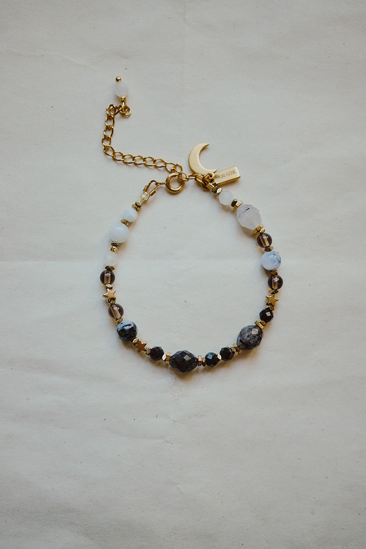 bransoletki z kamieni naturalnych Bransoletka Landrynek N.5 mix kamieni