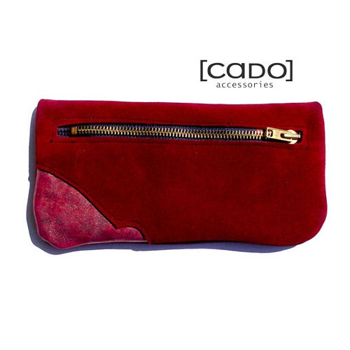 Torebka Kopertówka Etui Handmade - Red CADOaccessories