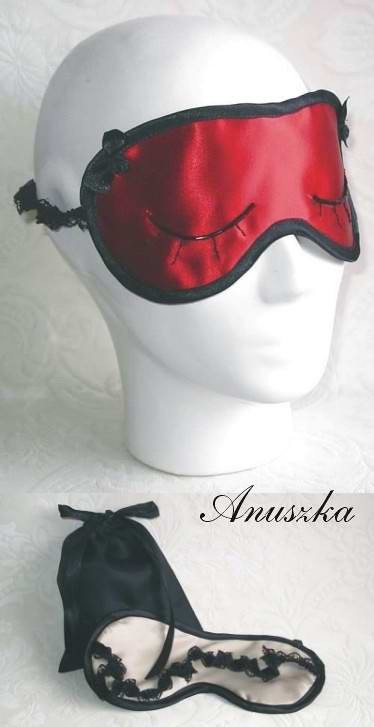 opaska na oczy &quot;Red Valentine II&quot; ANUSHKA
