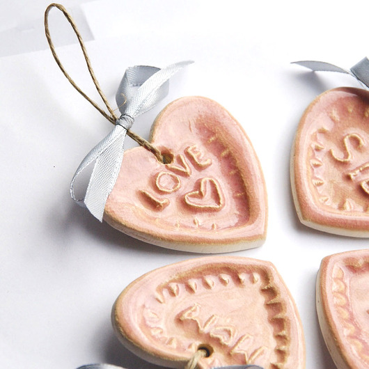 LOVE :: miłość :: serduszko ceramiczne kaktusia