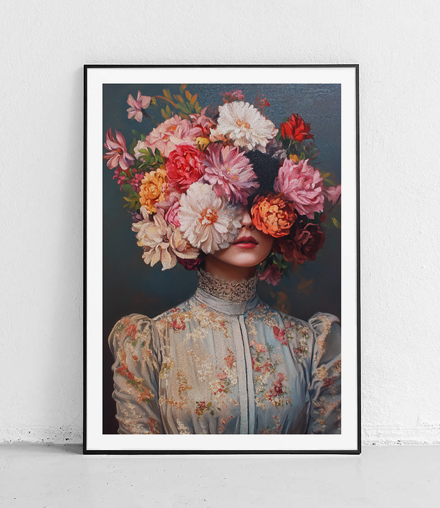 plakaty Plakat Klasyczne kwiaty i styl