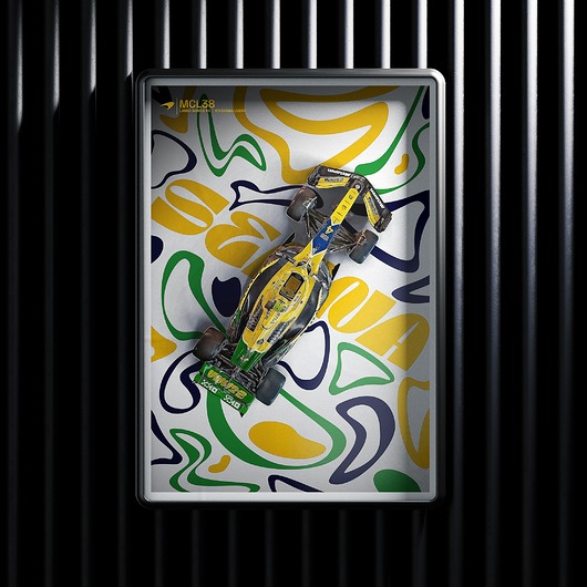 plakaty Plakat Motoryzacja -  McLaren MCL38