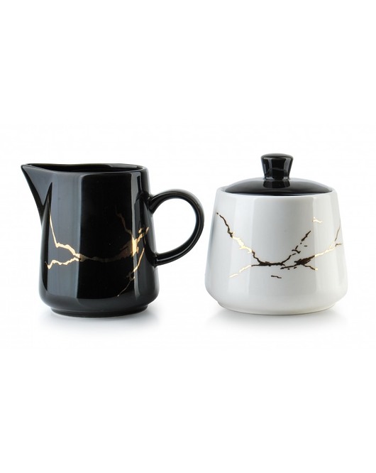 Cukiernica i Mlecznik Marble Gold MIA home