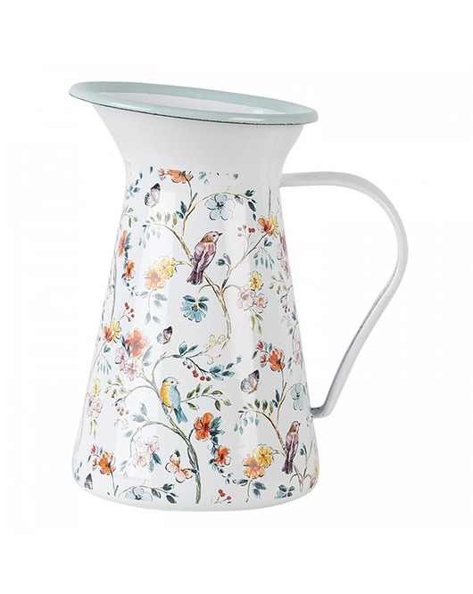 Konewka Dzbanek Kanka Emaliowana Flowers MIA home