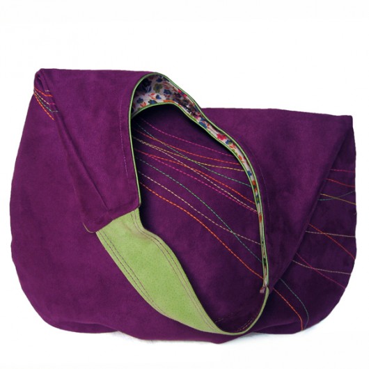 kolorowe fiolet (alkantara) BandaBag