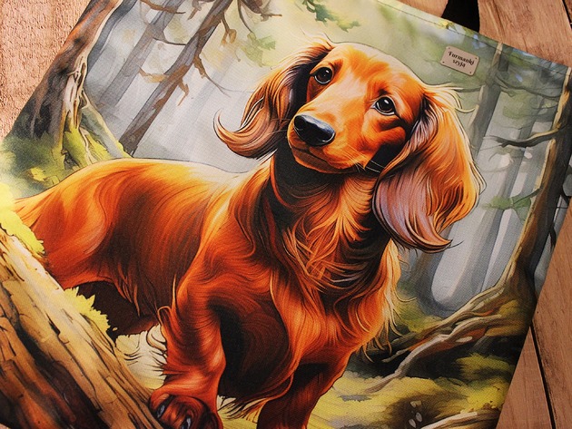 torby na ramię Torba jamnik długowłosy