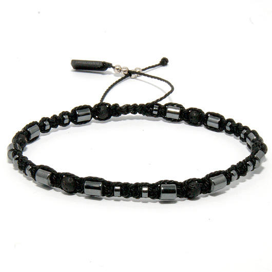 Bransoletka ELEGANCKA hematyt onyx SHEandHE