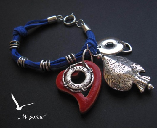 Bransoletka - &quot; W porcie I&quot; XXXDiamicArt