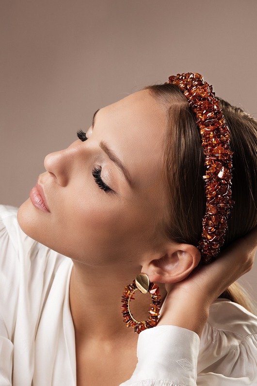 opaski do włosów Opaska Amber Lady New