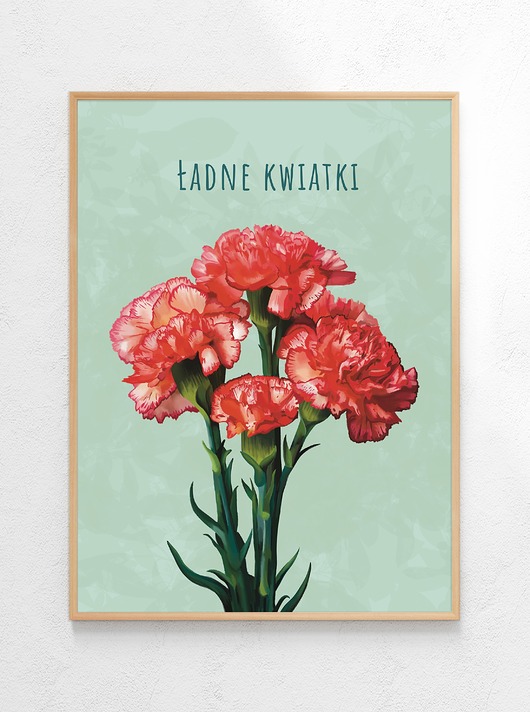 grafiki i ilustracje Ładne kwiatki I