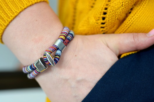 bransoletka damska boho INDIANEE z hakiem Beezoo