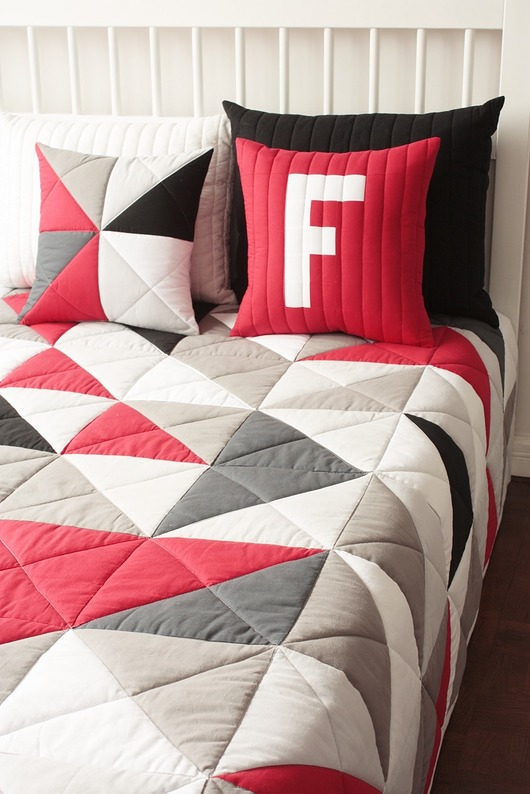 NARZUTA PATCHWORK DWUSTRONNA |DEMA|145X215 patchwork house
