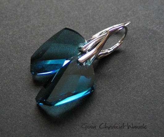 Turkusowy kryształ Swarovski Gosia Chruściel-Waniek