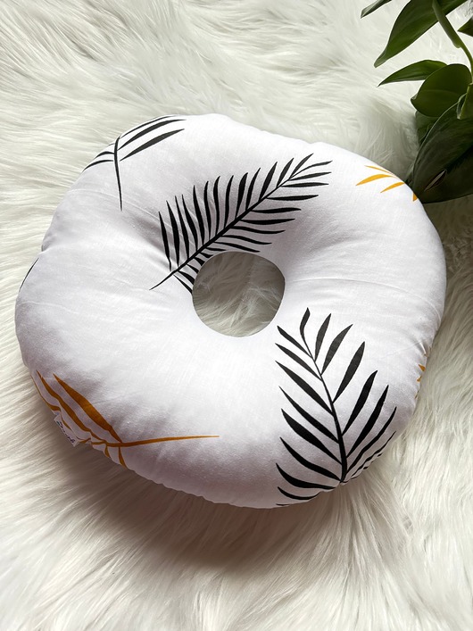 kolczyki - inne Poduszka do Piercingu Ucha Z Otworem Na Gojenie Helix Tragus bawełniana