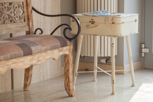 Stolik - walizka, meble francuskie retro ALURO JoKoDecor