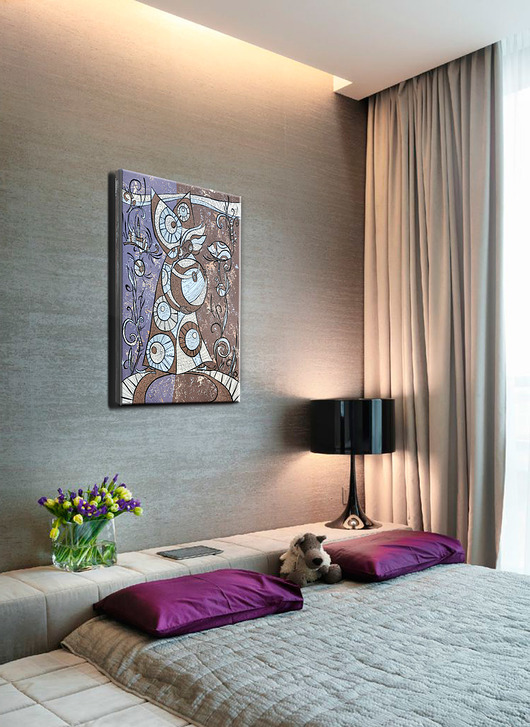 obrazy Anioł nocnych bajek. Giclee