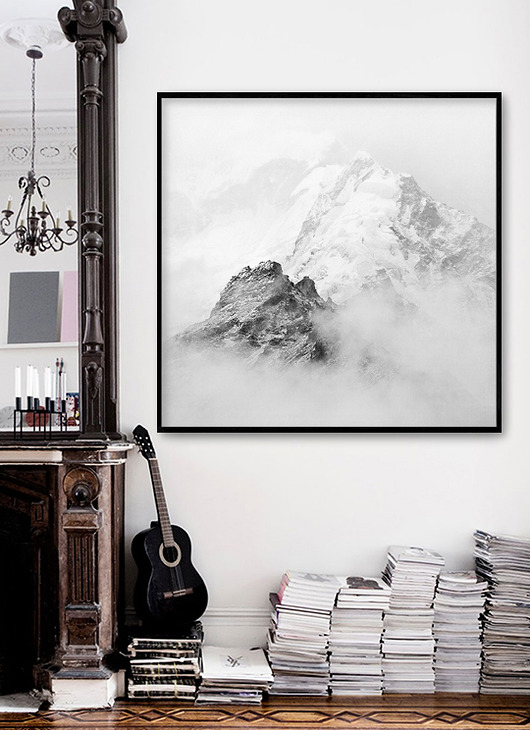 Plakat Mount Everest - dekoracja wnętrz Dekoracje PATKA Patrycja Kita