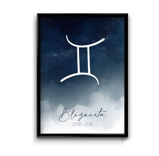 plakaty Plakat Bliźnięta