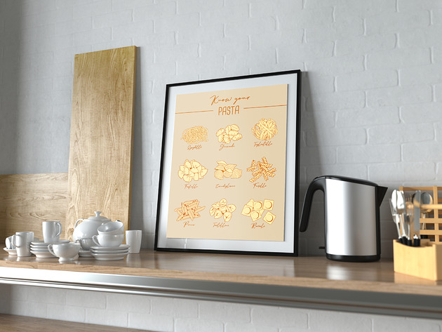 plakaty Plakat Know Your Pasta