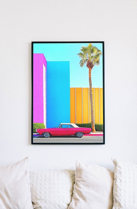 plakaty Plakat - Palm Springs 1977