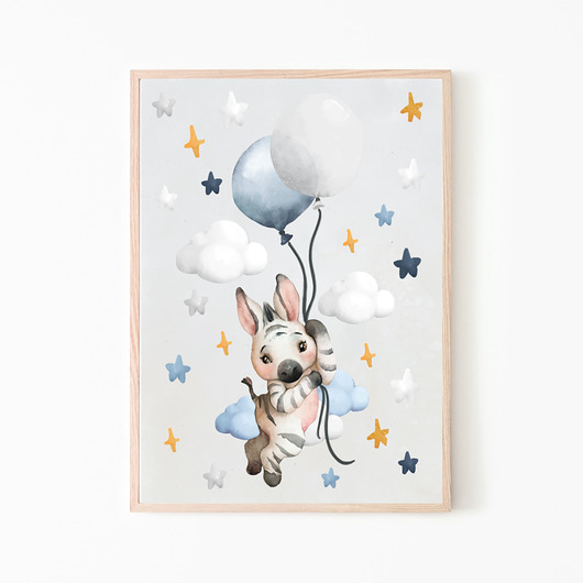 obrazy i plakaty do pokoju dziecięcego PLAKAT, OBRAZEK TINY WORLD  nr.15