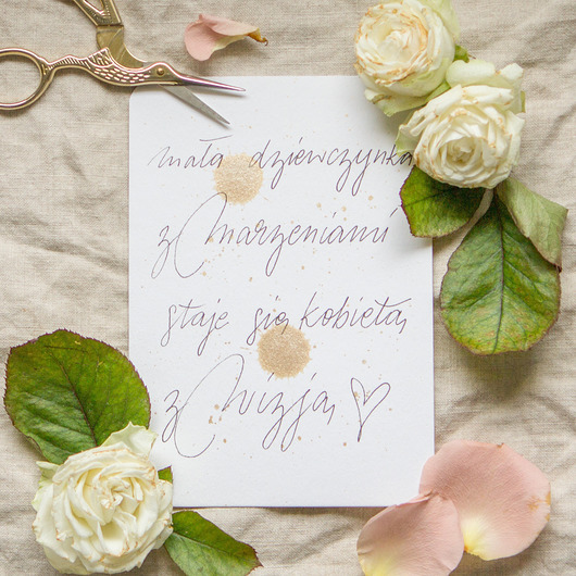kartki scrapbooking Kartka Dzień Kobiet "Kobieta Kobietom" WIZJA