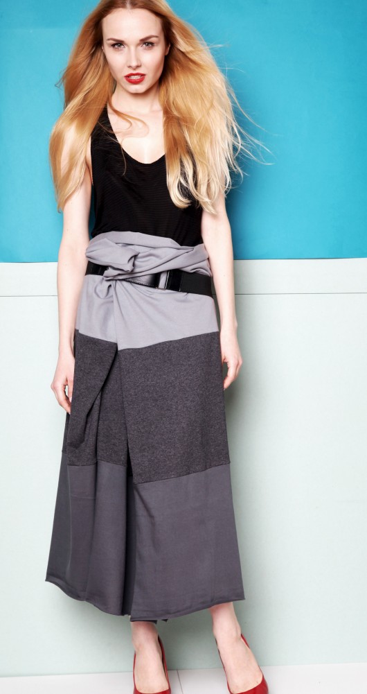 Tuba Spódnica Sukienka GRAY CADOaccessories