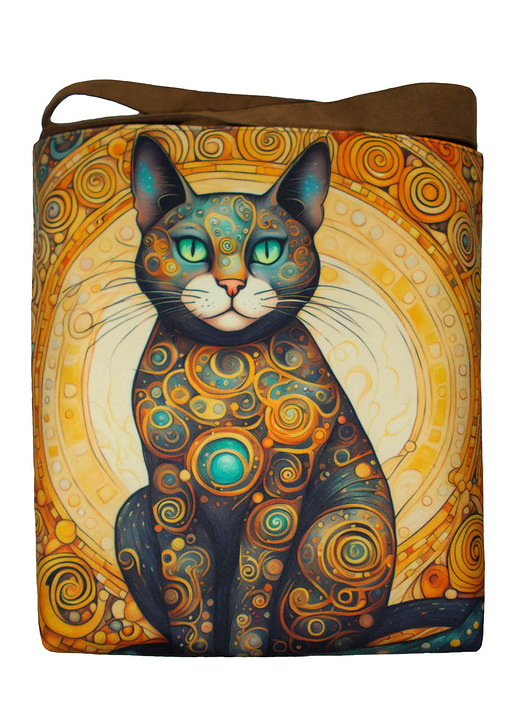 torby na ramię Kot a'la Klimt