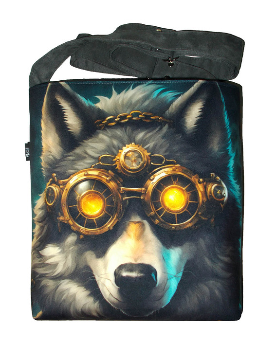 torby na ramię Steampunk Wilk