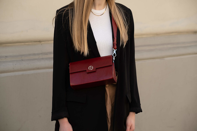 torebki mini Skórzana torebka Verity mini crossbody