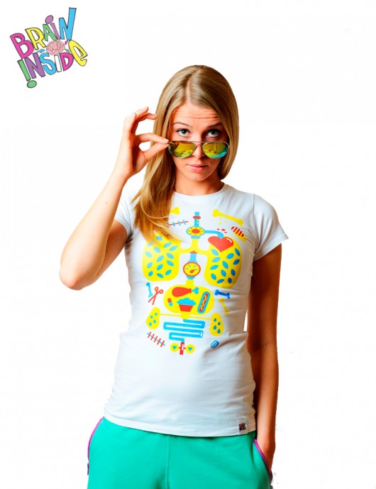 Anatomy Tee Brain Inside