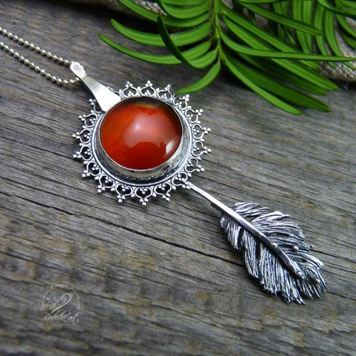 Silver Feather Radecka art