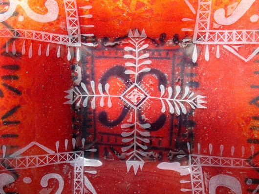 Soczyste czerwienie Borowska Glass Design