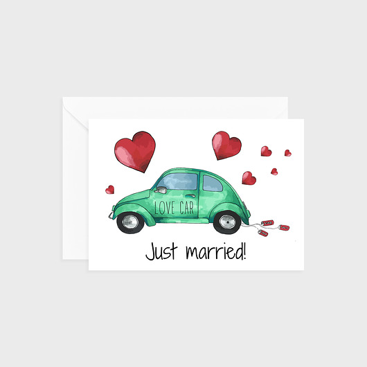 Kartka na ślub, Car of love Joanna Klupś