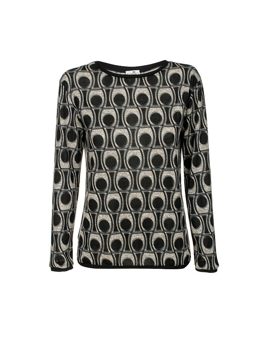 Sweter Geometric Grey COMO