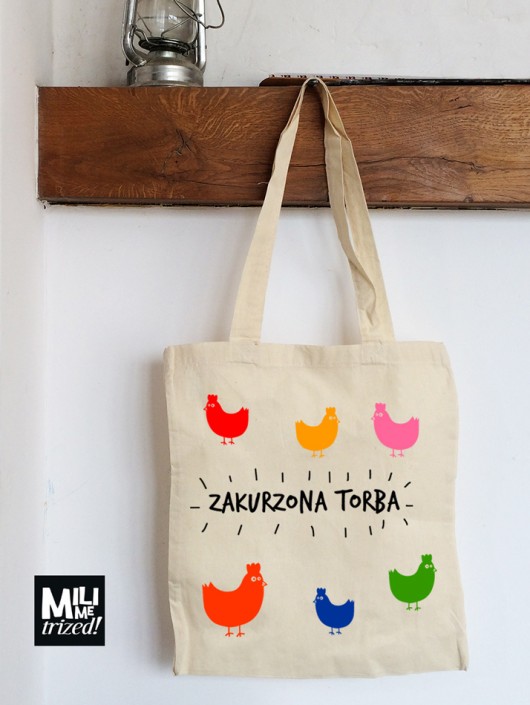 ZAKURZONA torba eko.  milimetr