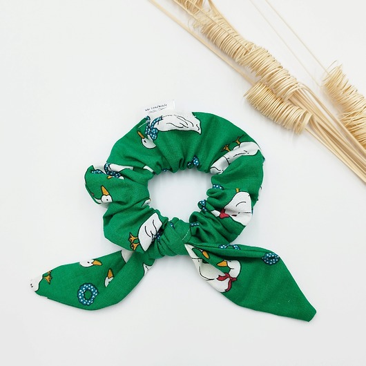 gumki do włosów Scrunchie/frotka bow Gąski