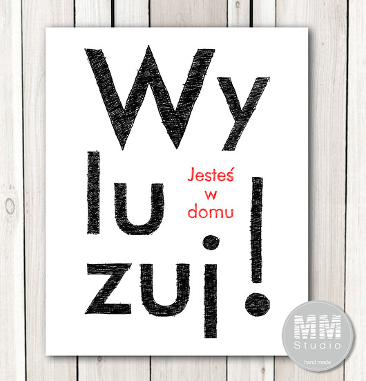 Wyluzuj 40x50 MMStudio