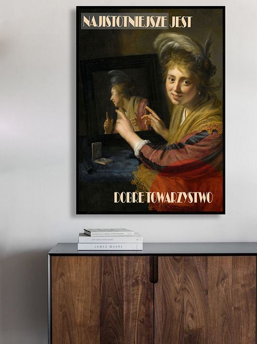 obrazy Dobre towarzystwo- dekoracja ścienna