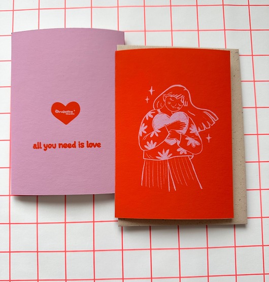 kartki okolicznościowe - wydruki Kartka składana Need Love