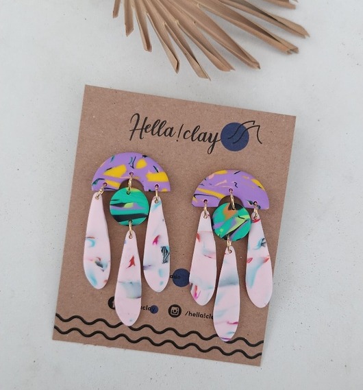 Kolczyki Boho Chic Hellaclay